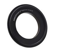 Anillo adaptador de montaje inverso, rosca de filtro de 55 mm, para cámaras M4/3 GX7 GF6 GH3 G5 GF5 GX1 GF3 G3 OM-D E-M1 E-M5 E-PL6 E-P5 DSLR