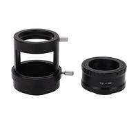 Anillo Adaptador de Montura de Lente T2 para Cámara de Aleación de Aluminio con Válvula Reguladora de Diámetro de para Samsung NX Micro SLR M42x0.75