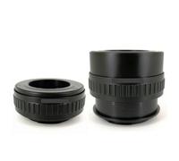 Anillo Adaptador de Montura de Objetivo for Macro Ajustable M42-RF for EOS R, Compatible con Objetivos for Praktica de 42 mm con Rosca for Pentax y cuerpos for Canon for EOS R RP M42-R.