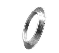 Anillo Adaptador de Montura M42-PK for fotografía for Macro, Plateado, for Objetivo de Montura de Rosca M42 (42 x 1 mm), cámara for Pentax con Montura K PK