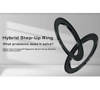 Anillo adaptador Freewell Step Up (funciona con Freewell Magnetic Quick Swap tan bien como su filtro roscado) - Accesorios de fotografía