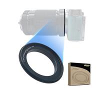 Anillo adaptador macro de montaje inverso de rosca de filtro FX de 52 mm, para Fujifilm FX X Mount X-A5 X-A20 X-A10 X-A3 X-A2 X-A1 X-T2 X-E3 X-E2S X-E2 X-E1 X-T100 X-T10 X-T1IR X-T1 X-T20 X-H1 X-H1 M1