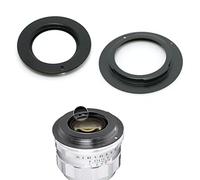 Anillo adaptador objetivo M42 M 42 M-42 compatible con Canon EOS con brida que presiona en el botón Diafama