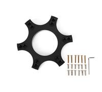 Anillo Adaptador Para Espaciadores De Rueda De Aluminio De 70 Mm Base De Volante De 13/14" Para Thrustmaster T300RS RS-QR035(Black)