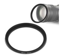 Anillo Adaptador Reductor para Lente de Cámara, Convertidor de Aleación de Aluminio, Anillo Elevador para Filtro de Primer Plano UV CPL ND con Varios Filtros de Lente (58-62 mm)
