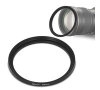 Anillo Adaptador Reductor para Lente de Cámara, Convertidor de Aleación de Aluminio, Anillo Elevador para Filtro de Primer Plano UV CPL ND con Varios Filtros de Lente (55-58 mm)