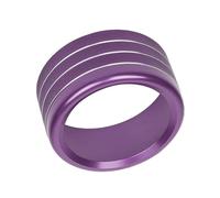 Anillo Ajuste Cubierta Perilla Interruptor Cambio Marchas Para Dodge Para Ram TRX 2018 2019 2020 2021 2022 2023 2024 2025 Perilla aire acondicionado(Violet)