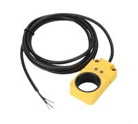 Anillo alto para sensor de interruptor de proximidad para detección rápida de objetos metálicos con clasificación Ip67 para sistemas de cableado de entornos hostiles Amarillo 15mm (SZ-M68-30DN)
