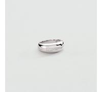 Anillo Ancho Rue De Seine - Plateado - Talla : 52 - Agatha Paris