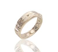 Anillo Atlante en Plata de 1ª Ley. Joya Atlante con geometría Sagrada, ideal para bloquear energías negativas y de baja vibración. (22)