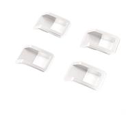 Anillo Botón Decontrol Aire Automóvil Cubierta decorativa para manija de puerta interior Para Land Para Rover Para Defender 90 110 130 2004-2019(For 110 130)