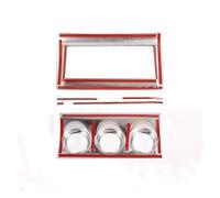 Anillo Botón Decontrol Aire Automóvil Para Jaguar Para E PACE 2018-2020 Marco Navegación Consola Central Automóvil Panel Control Aire Acondicionado Cubierta Decoración