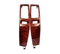 Anillo Botón Decontrol Aire Automóvil Para Toyota Para Land Para Cruiser Para Prado 120 FJ120 Panel de rejillas ventilación del marco salida aire acondicionado(Wood b)