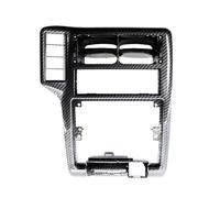 Anillo Botón Decontrol Aire Automóvil Para Vw Para Polo 6N Para Vento Rejilla de ventilación la consola central (OE# 6N1858069A, 6N1858071A)(Carbon fiber)