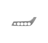 Anillo Botón Decontrol Aire Automóvil Pegatinas Para La Cubierta Del Panel De Ajuste De La Perilla Control Central Interior Coche Fibra Carbono Para Serie Para Z4 Para E89 2009-2016( Left-hand Drive)