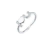 Anillo, Carta de Amor Mujer Simple Lindo Anillo de Amor Jewelr(2)