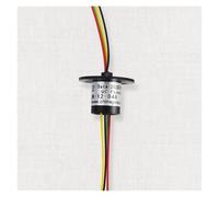 Anillo colector Anillo colector eléctrico 4rings2A, conductivo, conector giratorio con escobillas, colector, carbón, deslizante, diámetro