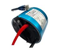 Anillo colector conductor de 50 mm de diámetro interior y 80 millones de revoluciones.(12 way 20A)