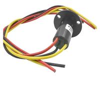 Anillo colector Conector de anillo deslizante de 22 mm, 3 canales, alta corriente, 15 A/30 A, giratorio, conductivo.(3CH-15A)