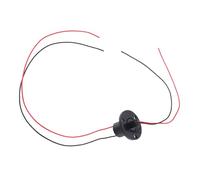 Anillo Colector Eléctrico 2 Cables 2A 22mm 360° Rotación, Conector Giratorio con Contactos Dorados, Transmisión Mixta de Señales, Bajo Ruido Eléctrico para CCTV y Pruebas