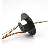 Anillo colector eléctrico de 2/4/6/12 canales con diámetro de orificio de 5 mm - Rotores de eje hueco 2A for herramientas manuales(2Channels)