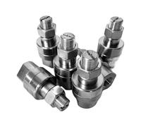 Anillo colector que galvaniza el conector eléctrico giratorio de alta velocidad conductor 1 vía baja resistencia(6000A Single Circuit)