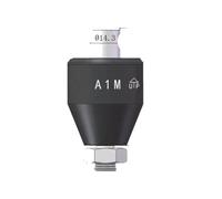 Anillo colector que galvaniza el conector eléctrico giratorio de alta velocidad conductor 1 vía baja resistencia(Single 10A Ring)