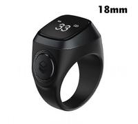 Anillo contador de tasbih inteligente para musulmanes, tasbih digital para zikr, recordatorio de 5 horas de oración, Bluetooth.