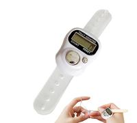 Anillo Contador Digital para Dedos,Anillo Electrónico con Pantalla Digital | Herramienta Deportiva Multifuncional para Exterior para Golf Camping Senderismo Coaching Y Entrenamiento Deportivo