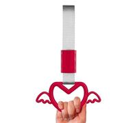 Anillo Corazón Para Asas, Anillo Decorativo De Advertencia Para Parachoques Trasero, Decoración Interior Y Exterior Para Berlina Vehículos SUV Autobús Metro Automóvil