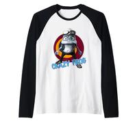 Anillo Crazy Frog Axel F Ding Ding Camiseta Manga Raglan
