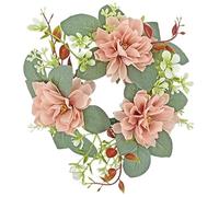 Anillo Creativo para Velas de Pilar, de Velas Artificiales para decoración de Mesa Elegante, Ideal para Bodas, Celebraciones y Ocasiones Festivas, decoración Elegante para el salón