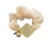 Anillo cuadrado de diamante completo for el cabello, cuerda for del intestino grueso, for la cabeza adulto, banda goma, adornos for con forma bola