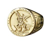 Anillo de acero de titanio con diseño de mitología griega para hombre, accesorios de acero inoxidable, estilo gótico moderno, 13