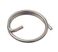 Anillo de acero inoxidable (100 unidades, 1,2 x 15 mm, A4)