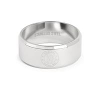 Anillo de acero inoxidable con licencia oficial del Chelsea FC - Regalo grande para hombre/unisex