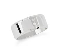 Anillo de acero inoxidable con licencia oficial del Tottenham Hotspur con el escudo del Tottenham Hotspur - Regalo mediano para hombre/unisex