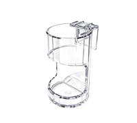 Anillo de acrílico transparente para comedero de peces, dispensador automático de alimentos, hueco, flotante, hundimiento, pecera, accesorios de herramientas de alimentación para acuarios