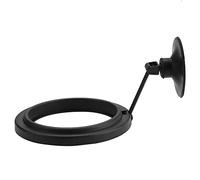 Anillo de alimentación de Peces Acuario Comida Flotante Círculo Tanque de Peces Alimentador Cuadrado Ecológico Alimentador de Alimentos Seguro para Peces con Ventosa(Redondo)