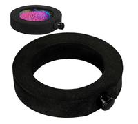 Anillo de alimentación para peces, anillo de alimentación para acuarios,Anillo de alimentación magnética para comedero de peces Betta - Alimentador para acuario, anillo flotante, comedero para poi