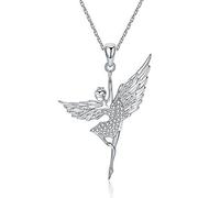 Anillo de Aniversario para Mujer: Pulsante de Corazón de Hombre y Mujer Entrelazados, con Jaula y Espejito de Año Nuevo