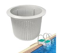 Anillo de apoyo para cesta de skimmer para piscina, cubierta de filtro antideslizante, cesta de skimmer para piscina interna y externa, soporte de apoyo, adecuado para tuberías de agua y mangueras en