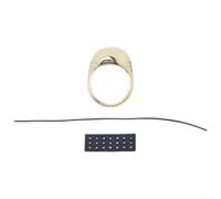 Anillo de Arquería Ajustable 18-24mm para estilo Coreano Anillo(22mm) | Material macizo, no se quiebra, , protección total, preciso