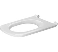 Duravit DuraStyle WC anillo de asiento Vital, versiÃ³n extendida, bisagras de acero inoxidable - 0062510000