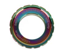 Anillo de bloqueo Centerlock para juego de ruedas Center Lock, buje, eje, disco, rotor, anillo de bloqueo para bicicleta de montaña (Vistosa)