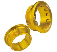 Anillo de bloqueo de casete, caja para el anillo de bloqueo - Tapa de bloqueo de 12 velocidades de aleación de aluminio, juego de 2 tapas de bloqueo del casete para el esquí