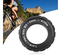 Anillo de bloqueo para eje de freno de disco de bloqueo central, construcción de aluminio compatible con ejes y rotores de 9 mm, 12 mm, 15 mm