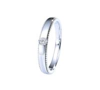 Anillo de boda para mujer, anillo de compromiso para mujer con diamantes de oro blanco y Pt950, regalos únicos para amigas y mujeres, Z 1/2, Oro blanco de 18 quilates, Diamante