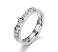 Anillo de bodas Joyería casual diaria Anillo de acero inoxidable para mujer