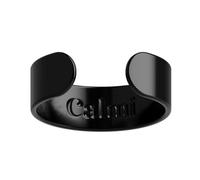 Anillo de calmi: el anillo inteligente magnético original y ajustable para la reducción de la ansiedad, equilibrar el sueño, la solución natural, el regalo del Día de la Madre (Black)
